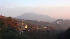 Euganean Hills in winter, photography by jane gifford