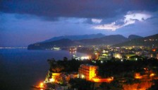 Italy, Electric storm over Bay of Naples, Sorrento, Campania, italian gourmet travel, jane gifford photographer, your exclusive photographic travel guide to italy