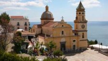 Praiano and San Gennaro Church, photography by jane gifford, italian gourmet travel
