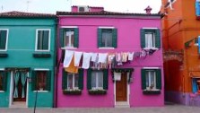 Italy, Burano, brightly painted fishermen's cottages, Venice Lagoon, italian gourmet travel, photographer  jane gifford, your exclusive photographic travel guide to italy
