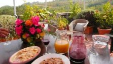 Italy, Emilia Romagna, medieval Gropparello Castle, cocktails on the rooftop terrace, near Piacenza, italian gourmet travel, your exclusive photographic travel guide to italy, photographer jane gifford